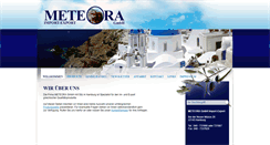 Desktop Screenshot of meteora-hamburg.de